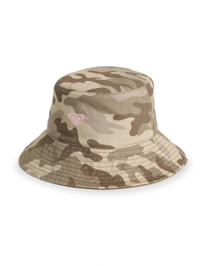 Wahine Bucket Hat In Dark Green image 1