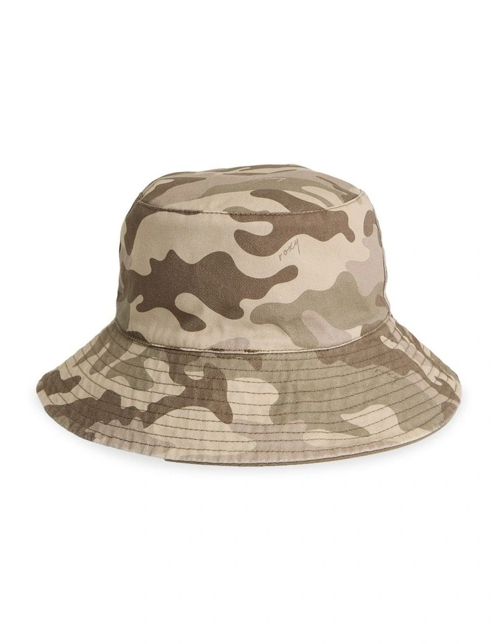 Wahine Bucket Hat In Dark Green image 3