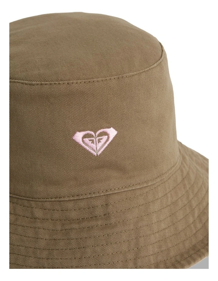 Wahine Bucket Hat In Dark Green image 5