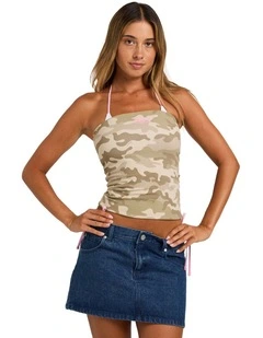 Swell Tube Top in Dark Green