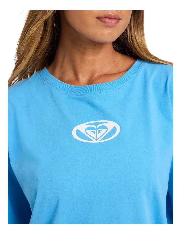 Swell T-Shirt in Azure Blue image 4