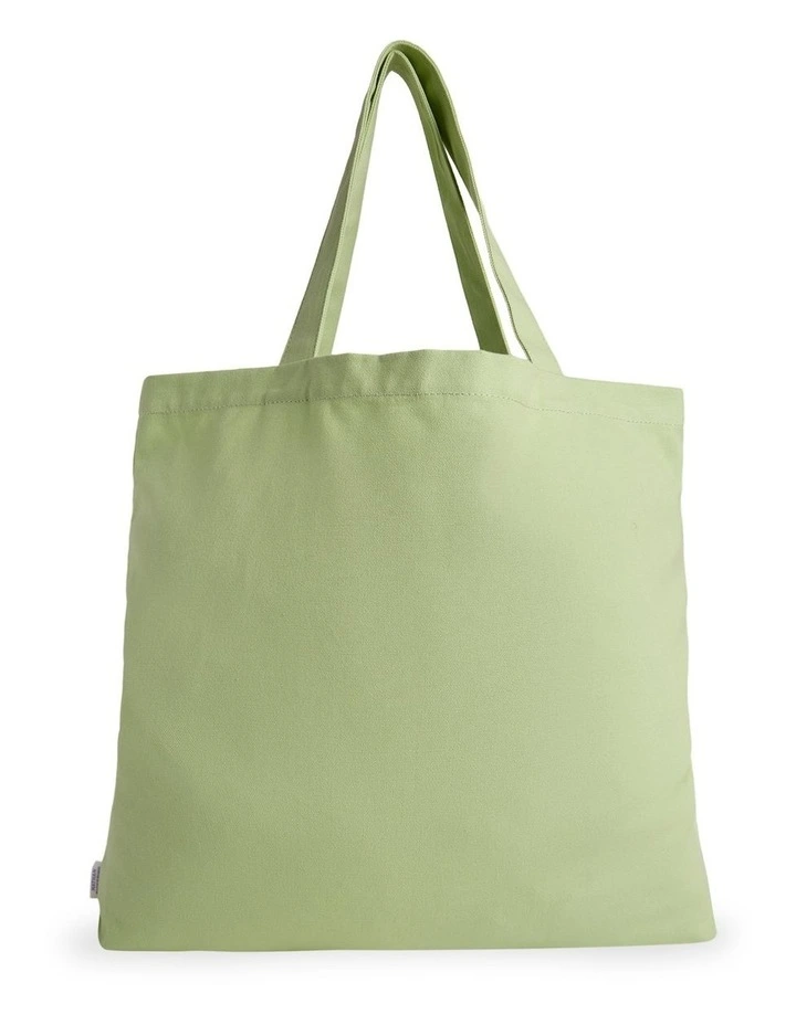 Vibing Tote Bag in Lime image 2