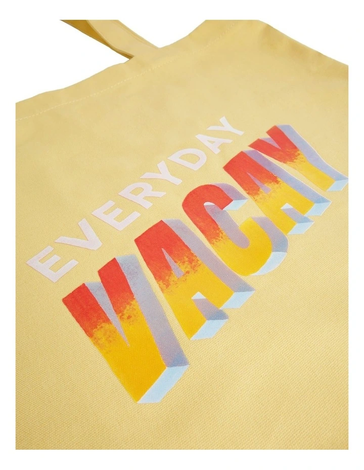 Vibing Tote Bag in Lemon Drop image 4