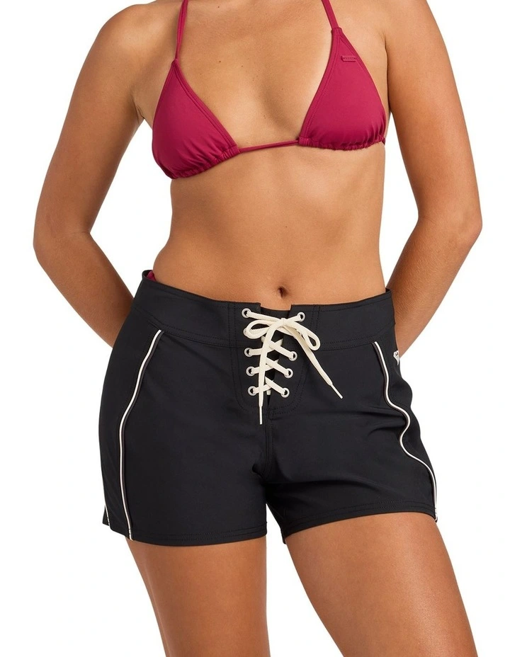 Heartland 3 Inch Boardshorts In Black image 1