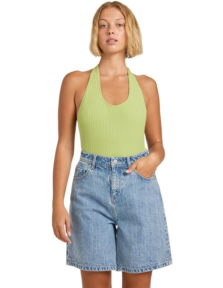 Breeze Bay Denim Shorts in Blue Fade image 1