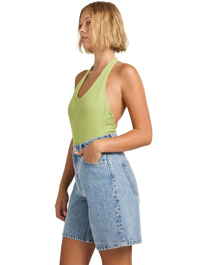 Breeze Bay Denim Shorts in Blue Fade image 3