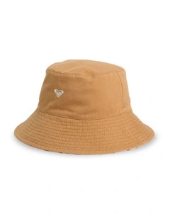 Jasmine Paradise Reversible Bucket Hat In High Risk Red