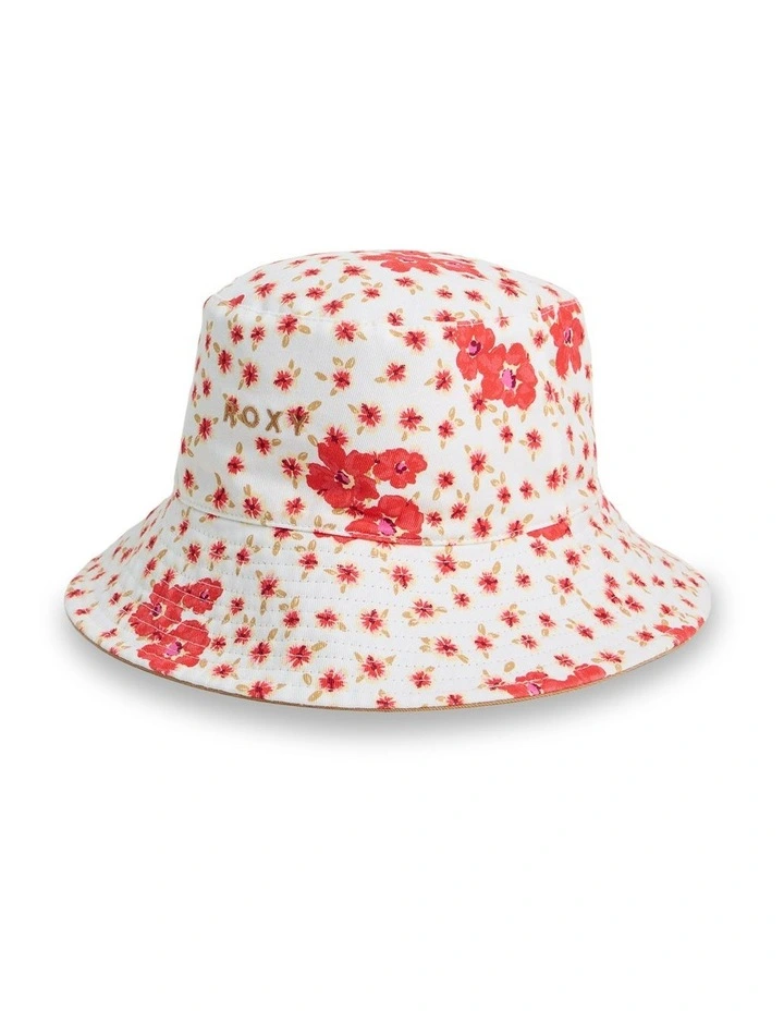 Jasmine Paradise Reversible Bucket Hat In High Risk Red image 4