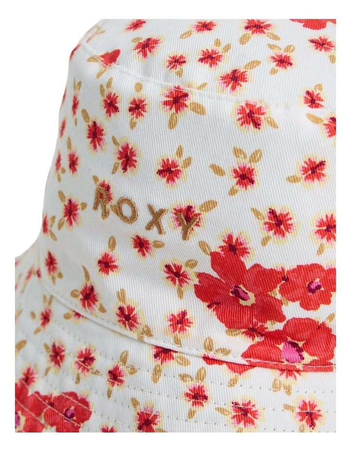 Jasmine Paradise Reversible Bucket Hat In High Risk Red image 5