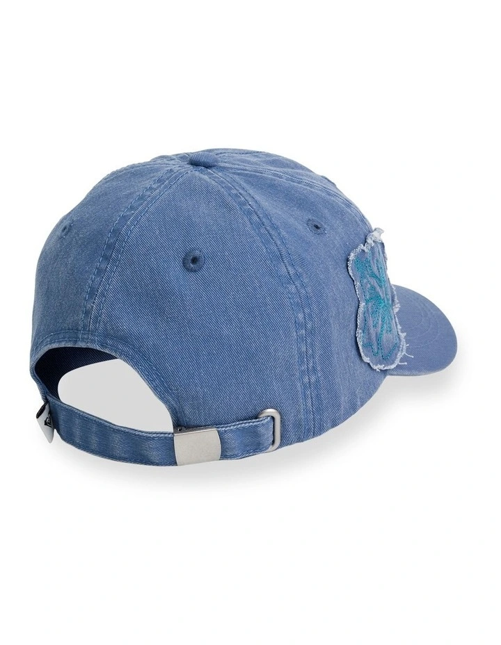 Bella Dad Cap In Bijou Blue image 2
