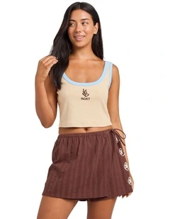 Cowrie Tank Top In Pebble