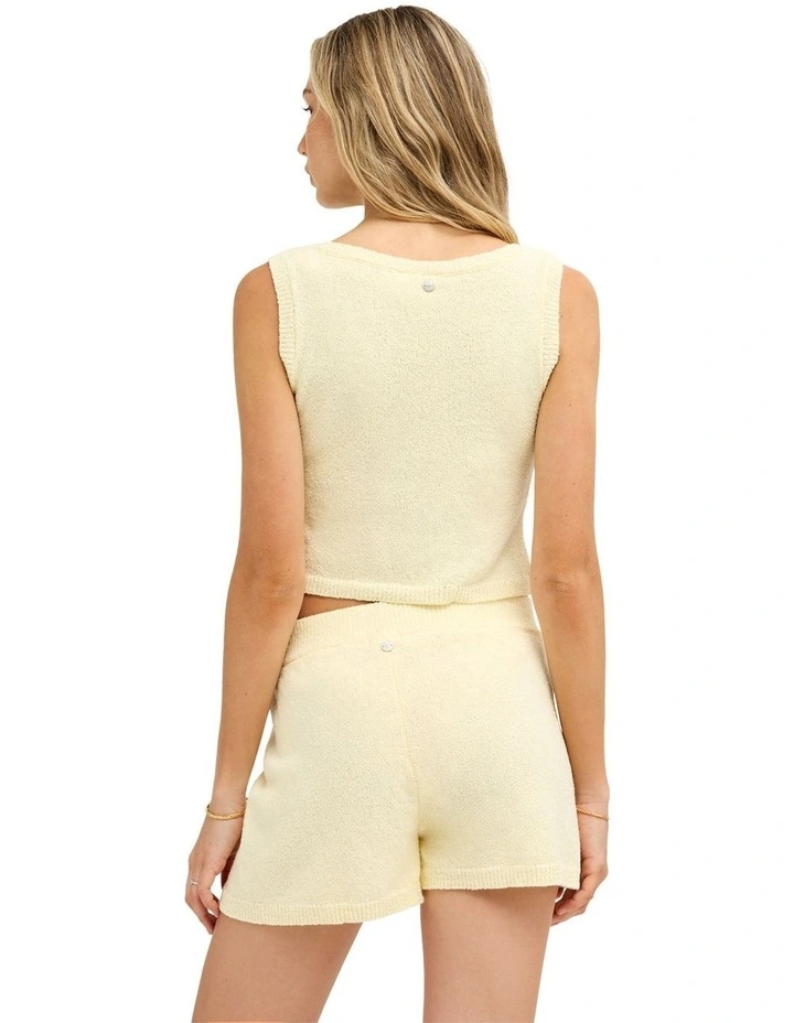Golden Tank Top In Lemon Drop image 2
