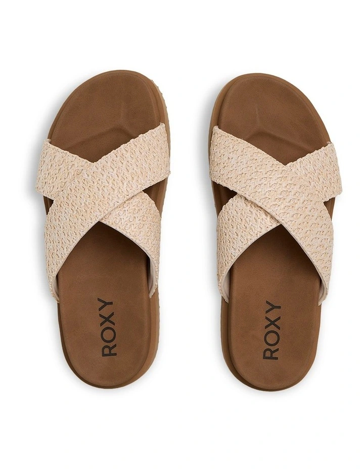 Syenna Platform Slides In Cream image 3