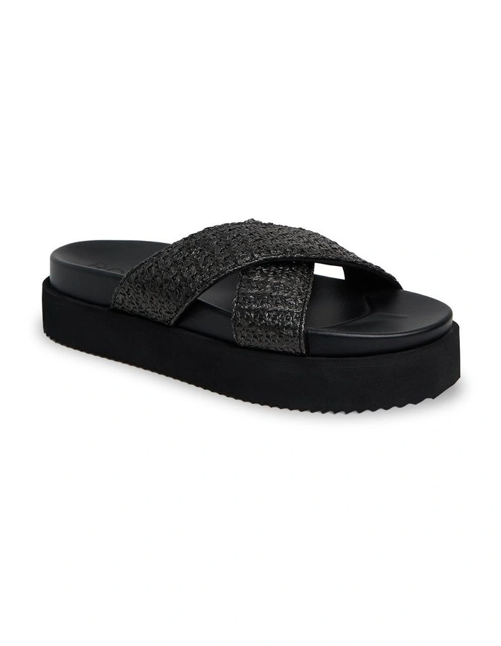 Syenna Platform Slides In Black image 1