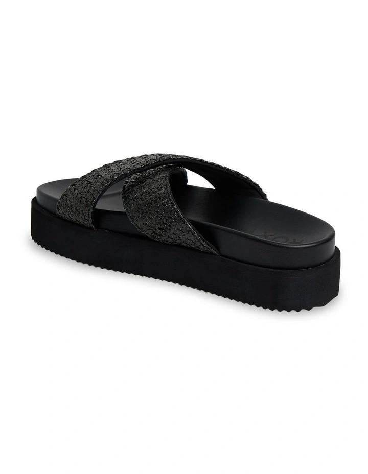 Syenna Platform Slides In Black image 2