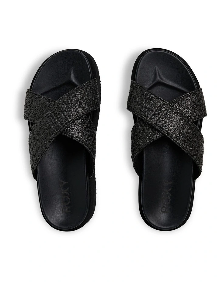 Syenna Platform Slides In Black image 3