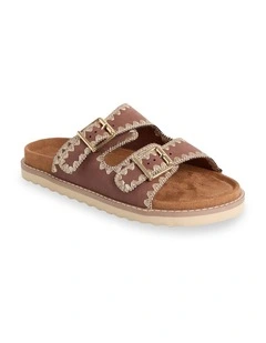 Hydrangea Sandals In Cappuccino