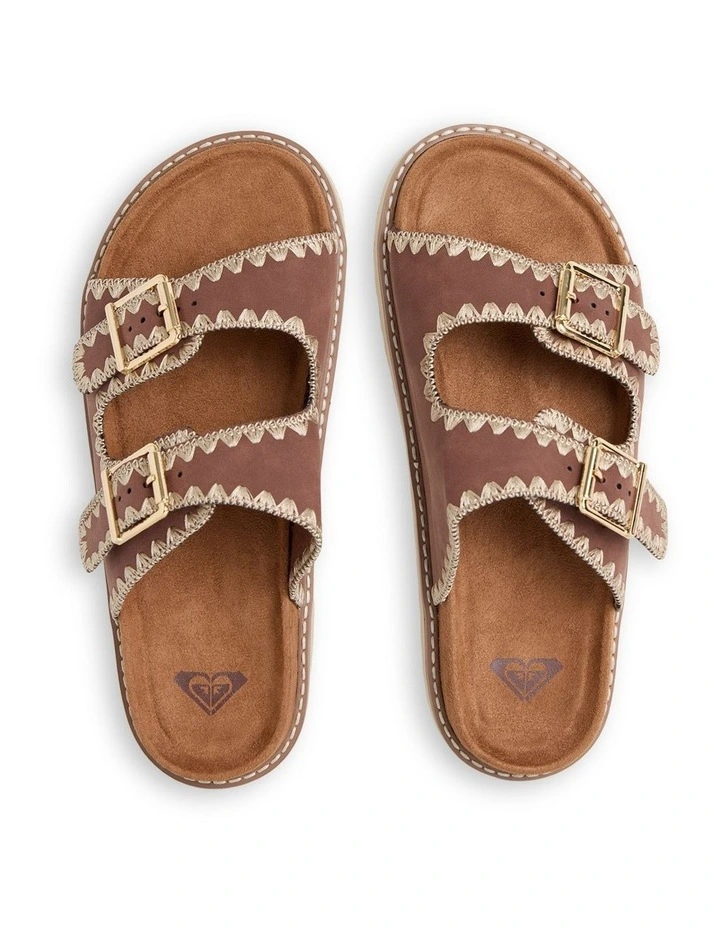 Hydrangea Sandals In Cappuccino image 3