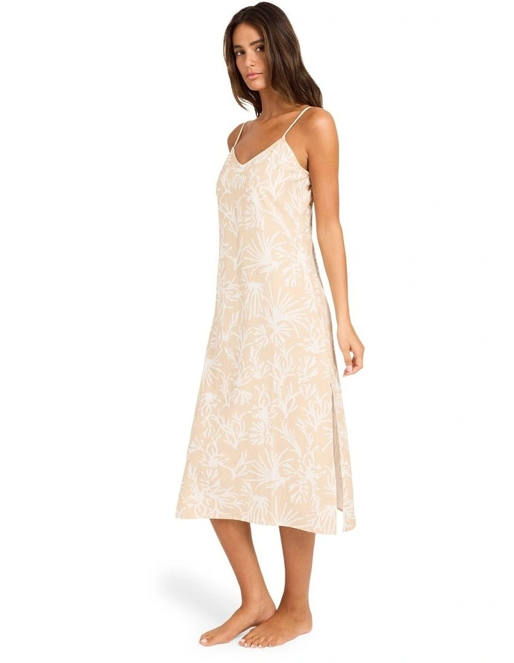 Coral Cove Cami Slip Dress In Pebble image 3