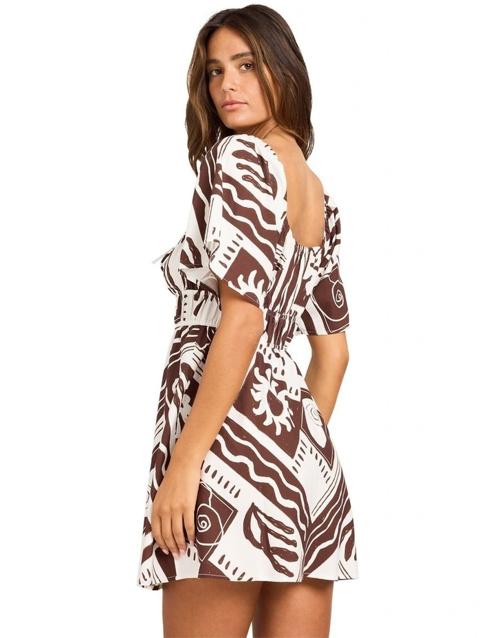 Cowrie Mini Dress In Coconut Milk image 2