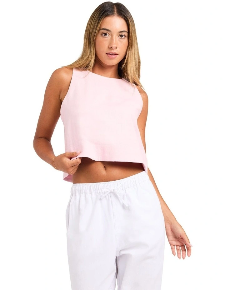 Amor Top In Powder Pink image 1