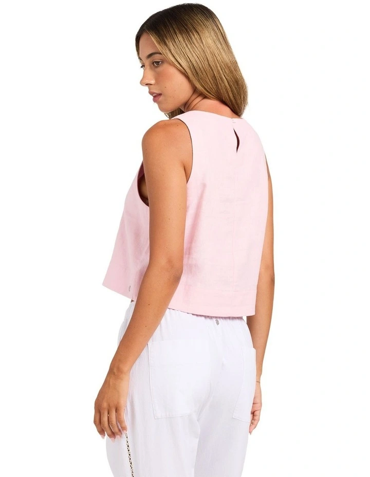 Amor Top In Powder Pink image 2