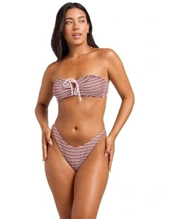 Daphne Bandeau Bikini Top In Multi