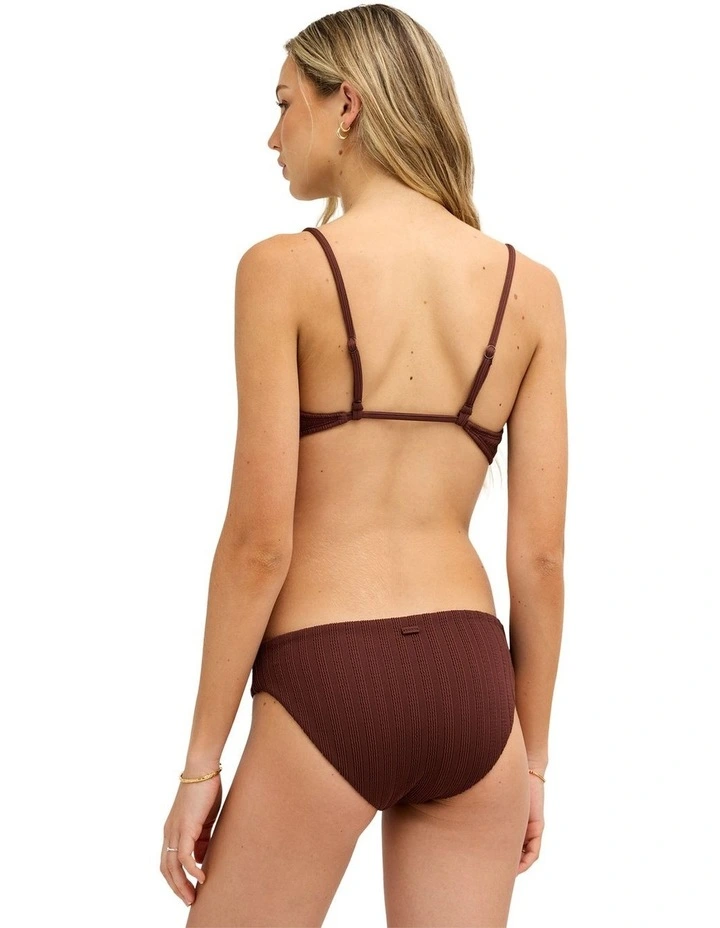 Roxy Love Triangle Bikini Top In Java image 2