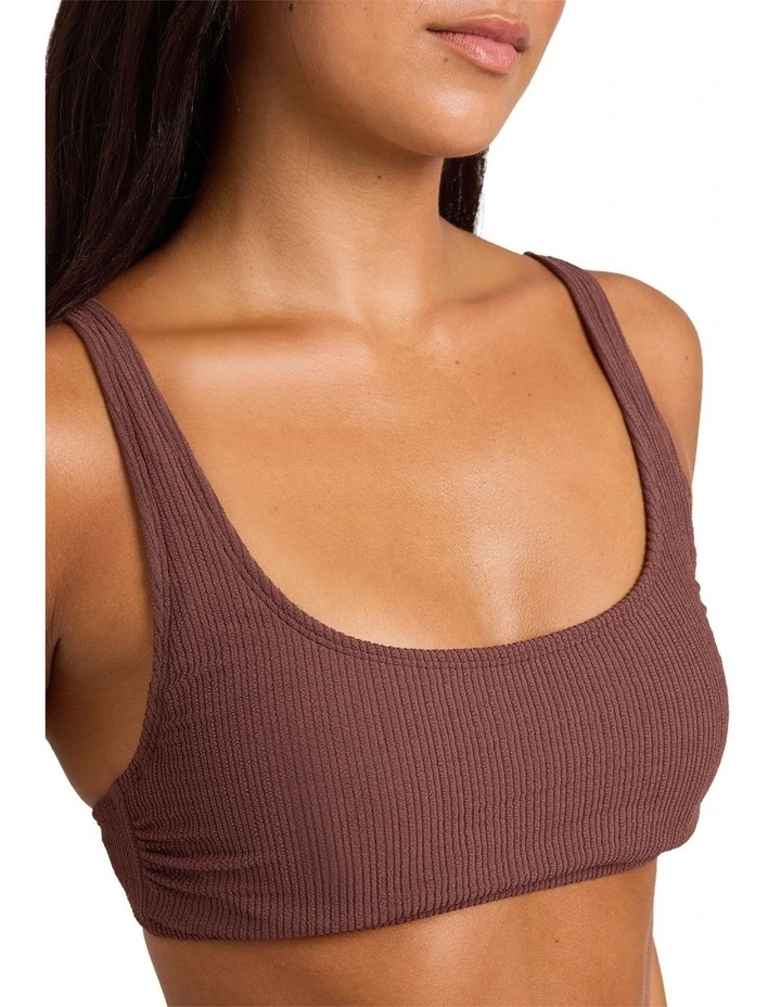 Roxy Love Underwire Bikini Top In Java image 4