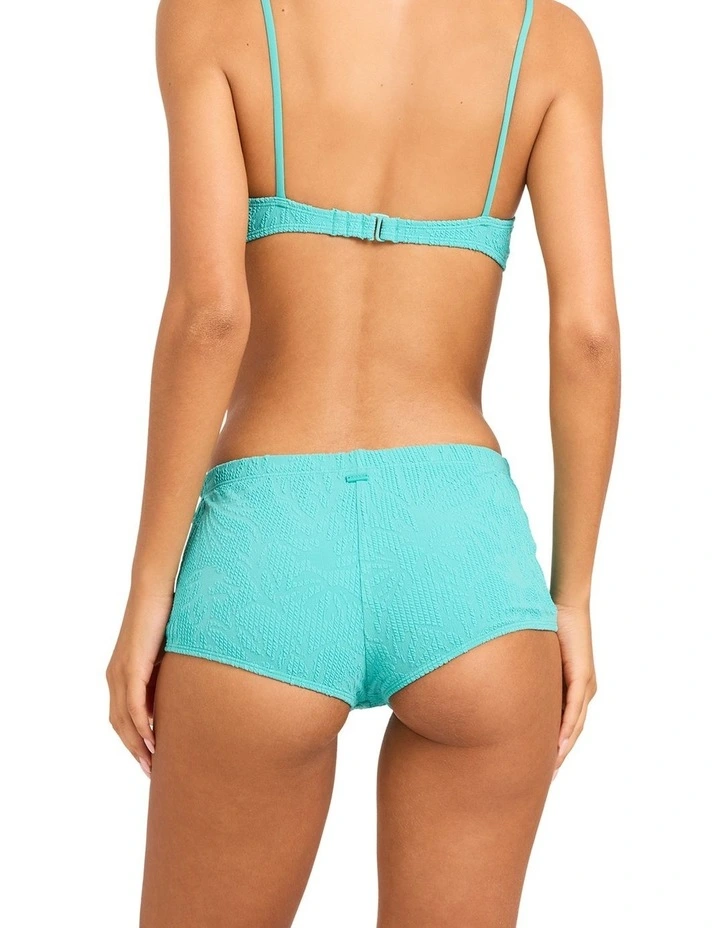 Coral Cove Low Waist Shorty Bikini Bottom In Latigo Bay image 2