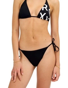 Corpo Tie Side Mod Bikini Bottom In Black