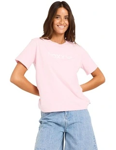 Ocean Road T-Shirt In Powder Pink