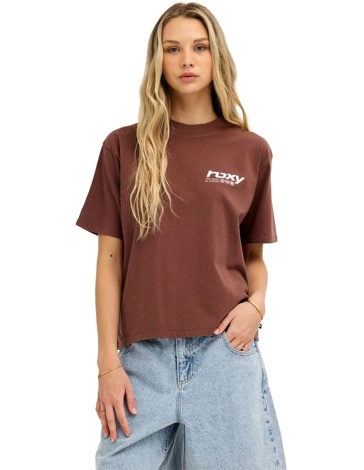 Heart Of Surfing T-Shirt In Java image 1