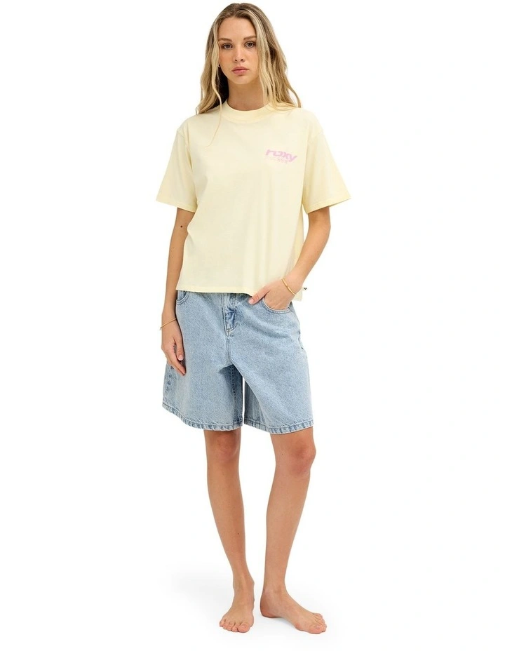 Heart Of Surfing T-Shirt In Lemon Drop image 5