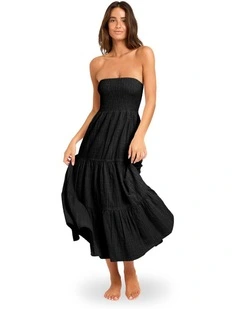 Baby Mine Maxi Dress In Black