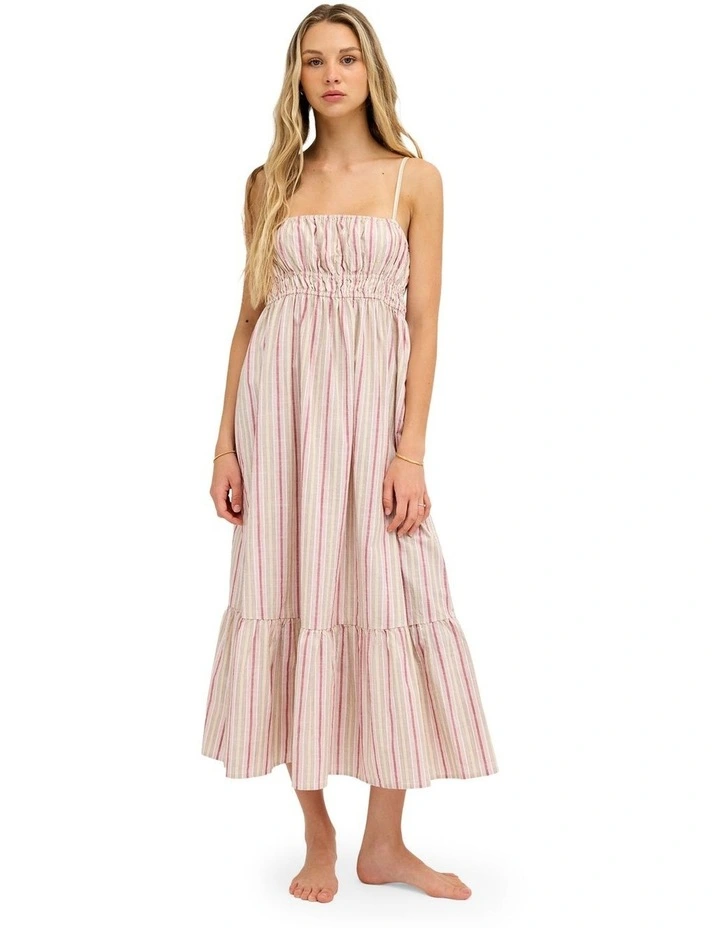 Sunshine Coast Maxi Dress In Beet Red image 5