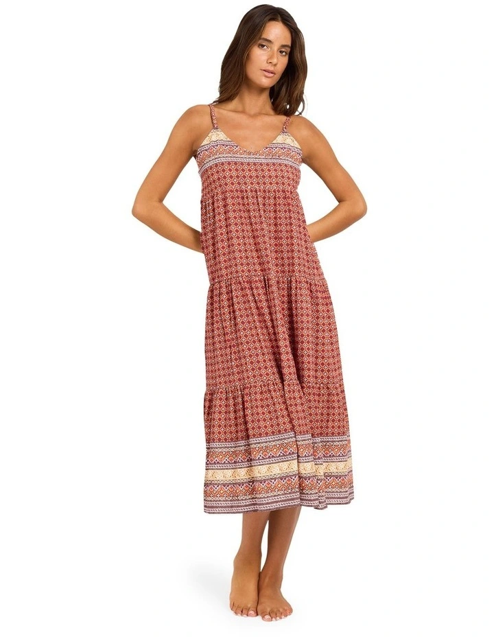 Aurora Maxi Dress In Dusty Orange image 1
