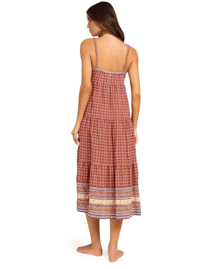 Aurora Maxi Dress In Dusty Orange image 2
