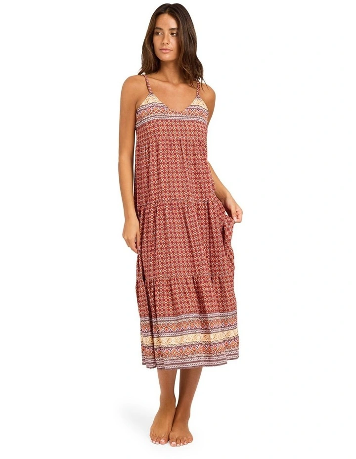 Aurora Maxi Dress In Dusty Orange image 5