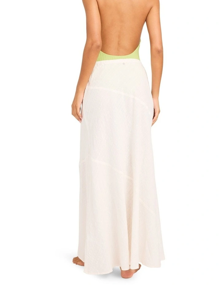 Maria Maxi Skirt In Cloud Dancer image 2