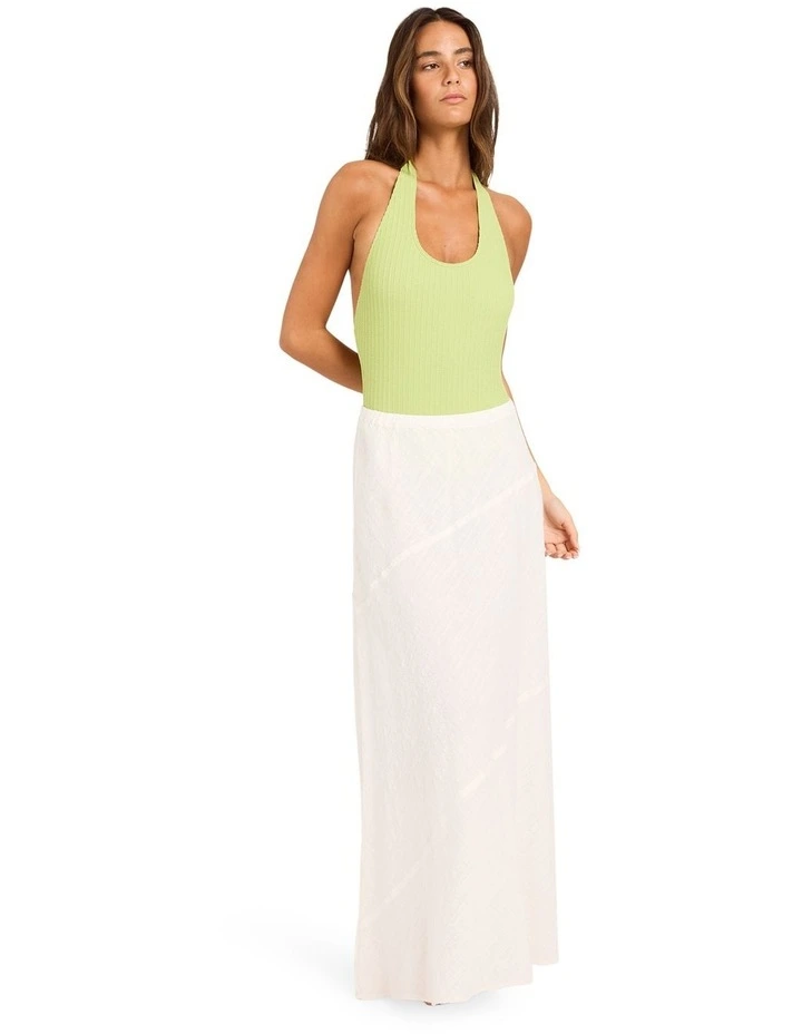 Maria Maxi Skirt In Cloud Dancer image 5