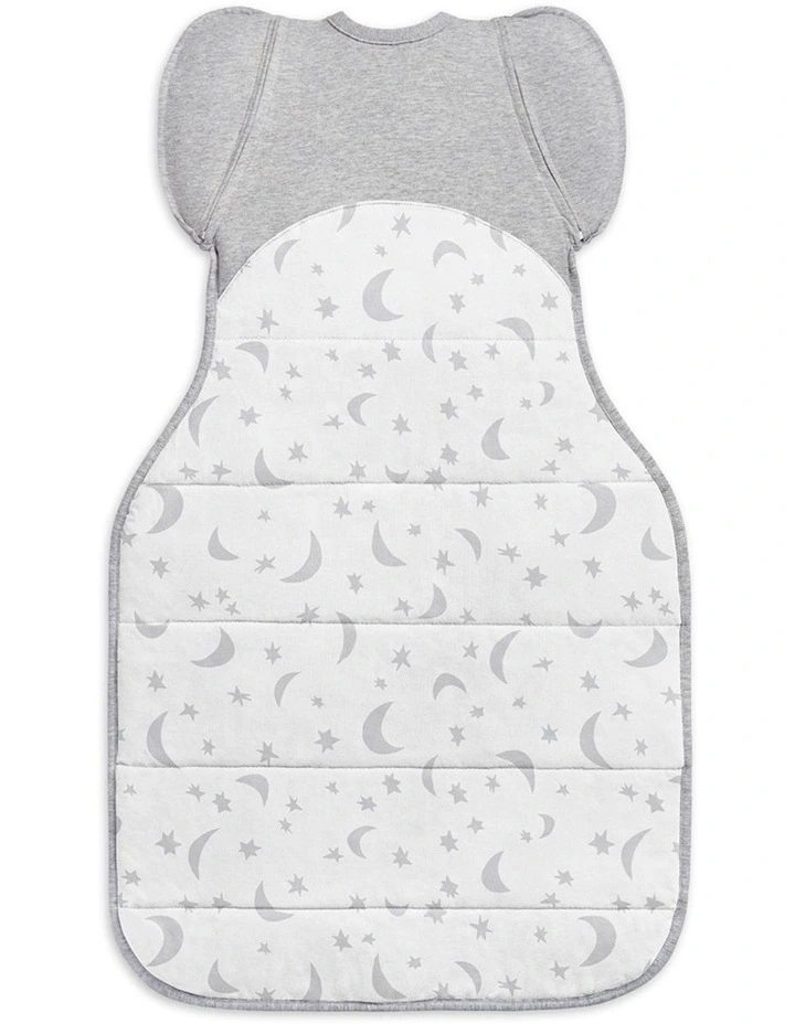 3.5Tog Quilted Stretch Cotton Moonlight Transition Bag in White image 2