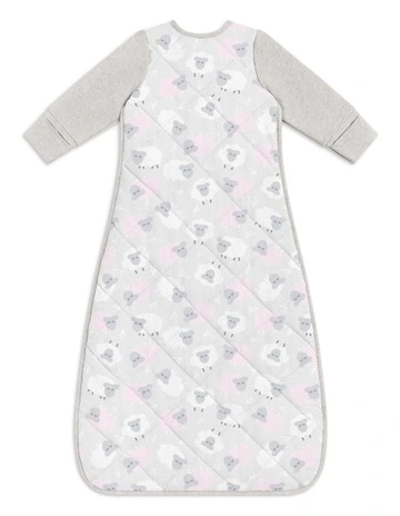 Organic Wool Sleep Bag 2.5T in Pink