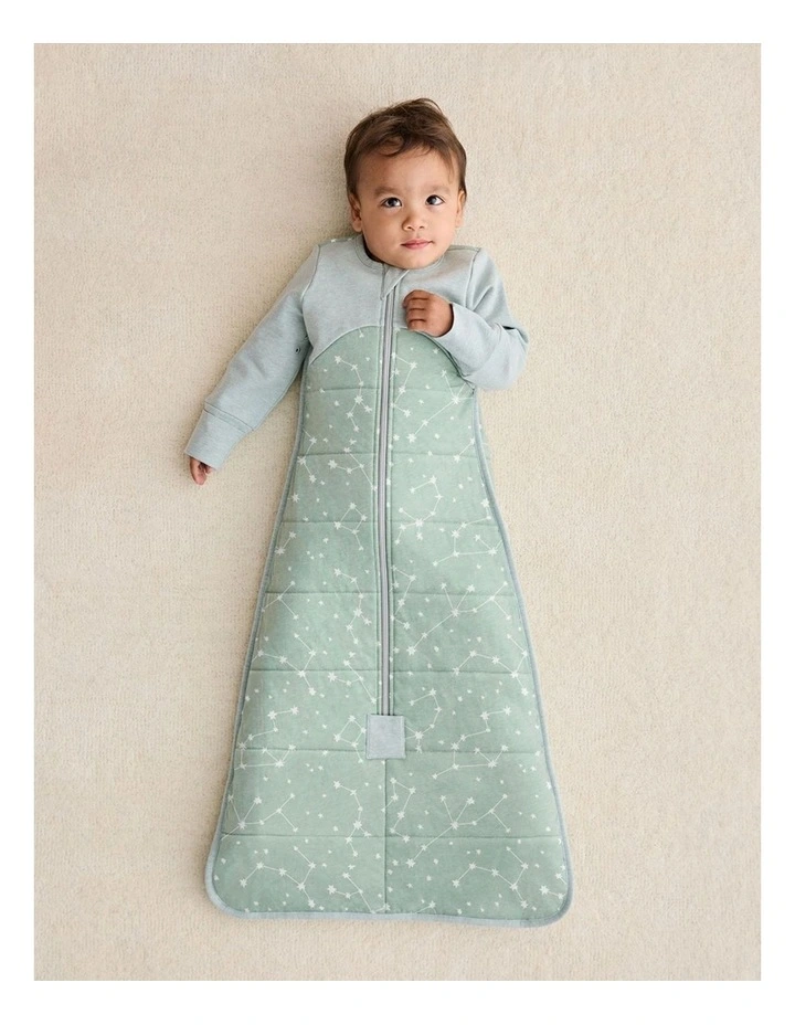 Sleep Bag 2.5T Quilted Stretch Cotton Stellar Olive image 2
