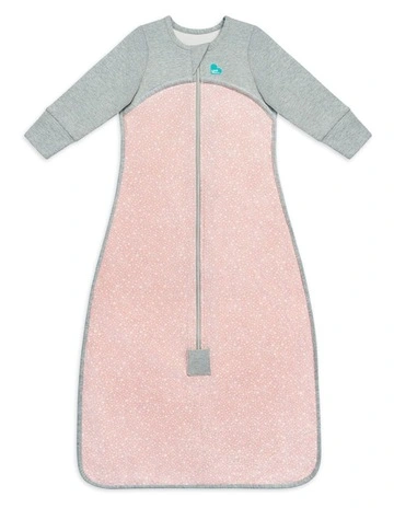 Long Sleeve Original Stardust Sleep Bag in Dusty Pink