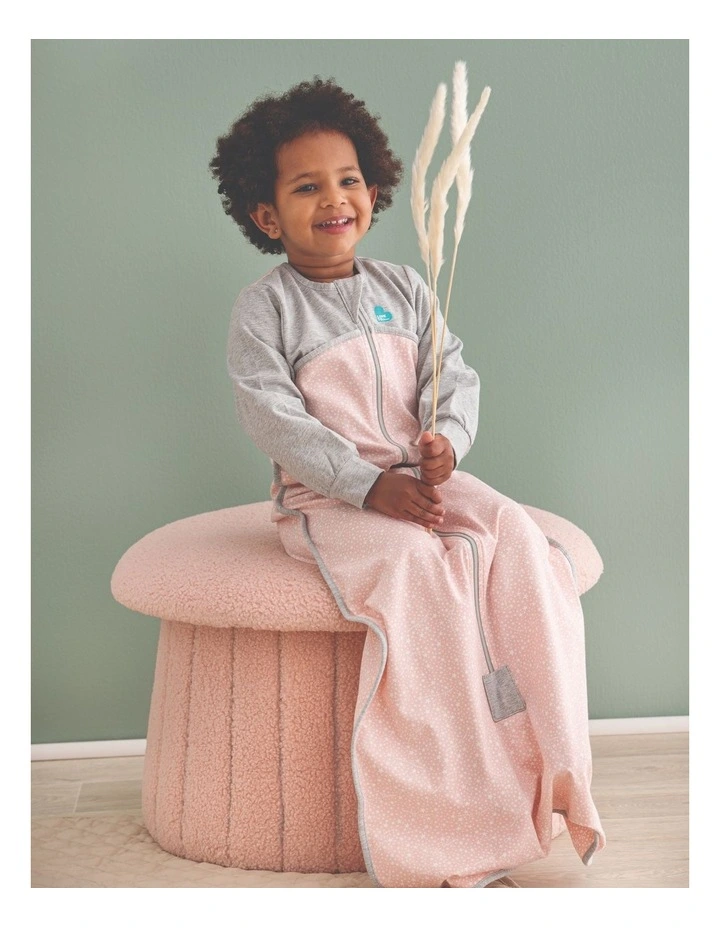 Long Sleeve Original Sleep Bag Dusty Pink Stardust image 2
