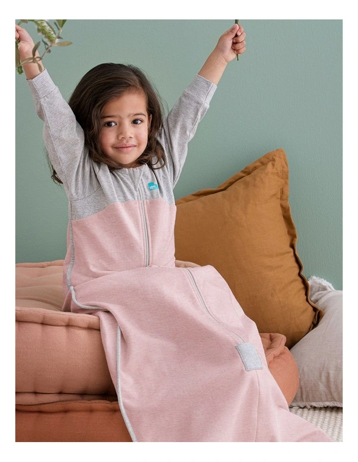 Long Sleeve Organic Cotton Sleep Bag 1.0T Marle image 2