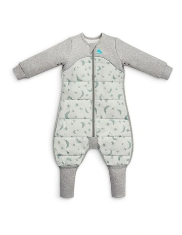 2.5Tog Quilted Stretch Cotton Moonlight Sleep Suit in Olive