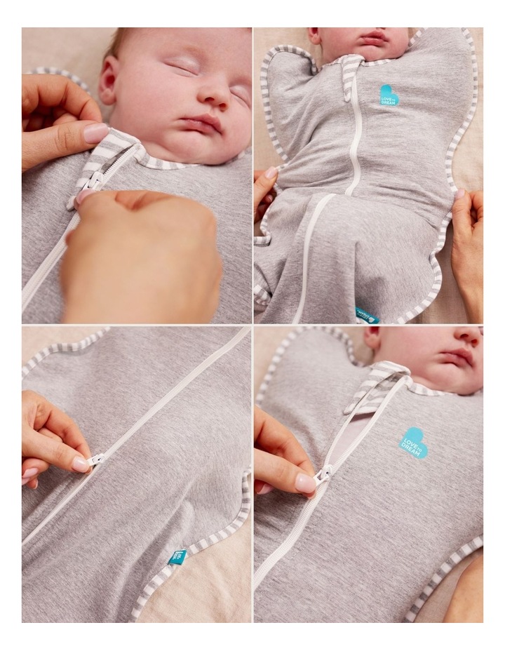 Swaddle Up 1.0T Stretch Cotton Grey image 3