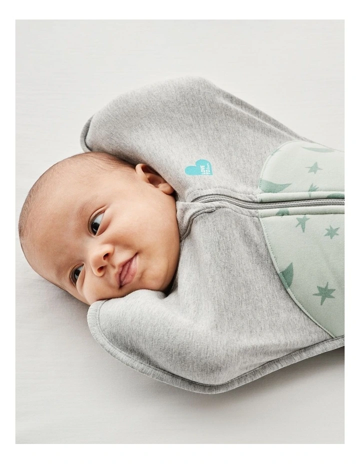 Swaddle Up 3.5T Quilted Stretch Cotton Moonlight Olive image 3